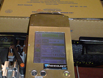 偉迪捷大字符噴碼機