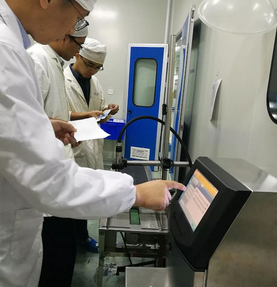 中國區(qū)首臺(tái)videojet 1580安裝于知名合資制藥企業(yè)