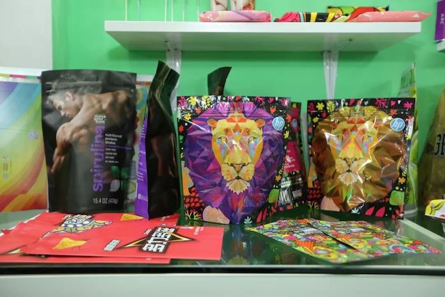 全印展上，HP噴碼機推出各類打印技術的作品